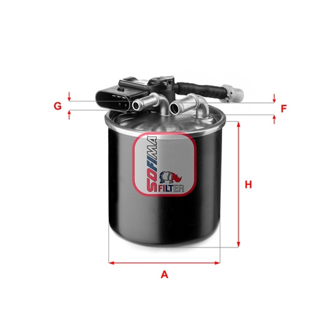 Filtru Combustibil Sofima Nissan S 4151 NR