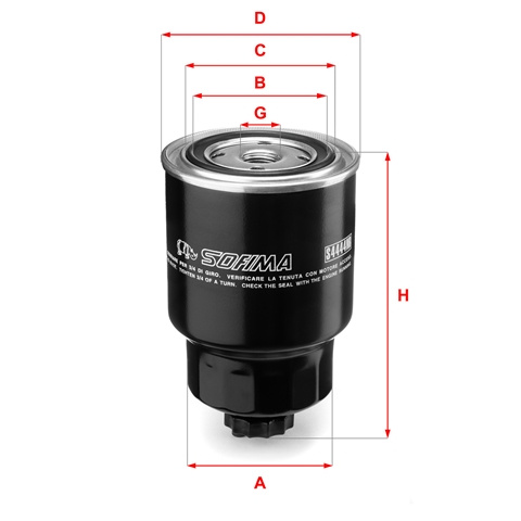 Filtru Combustibil Sofima Nissan S 4444 NR
