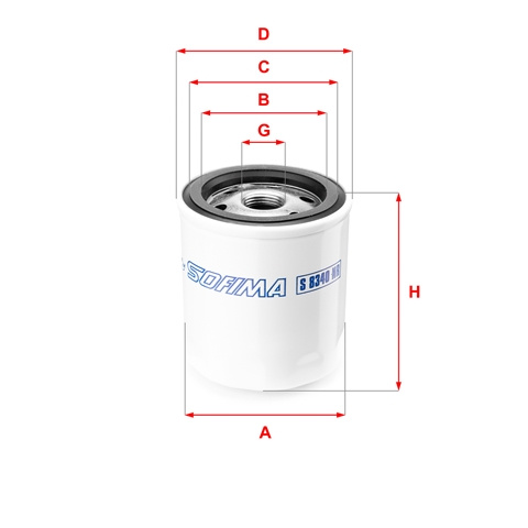 Filtru Combustibil Sofima Nissan S 8340 NR