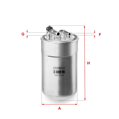Filtru Combustibil Sofima Opel S 4099 NR
