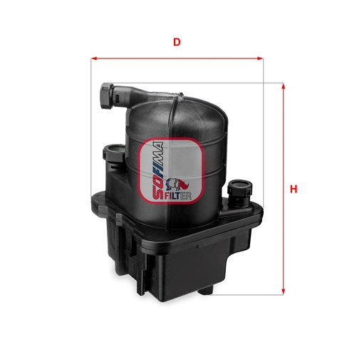 Filtru Combustibil Sofima Renault S 4087 NR