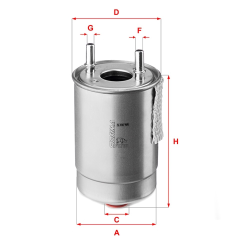 Filtru Combustibil Sofima Renault S 4147 NR