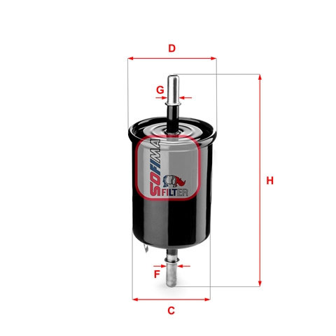 Filtru Combustibil Sofima Suzuki S 1843 B