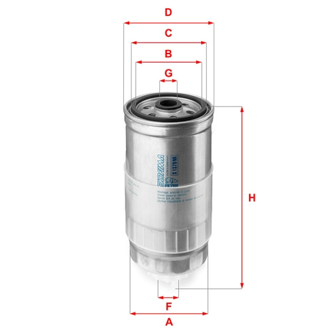 Filtru Combustibil Sofima Vag S 1379 NR