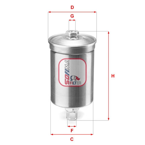 Filtru Combustibil Sofima Vag S 1507 B