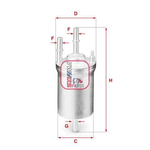 Filtru Combustibil Sofima Vag S 1833 B