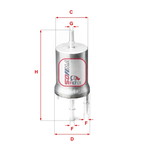 Filtru Combustibil Sofima Vag S 1845 B