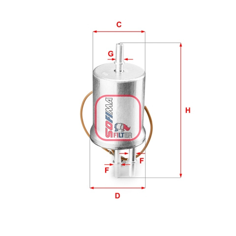 Filtru Combustibil Sofima Vag S 1853 B