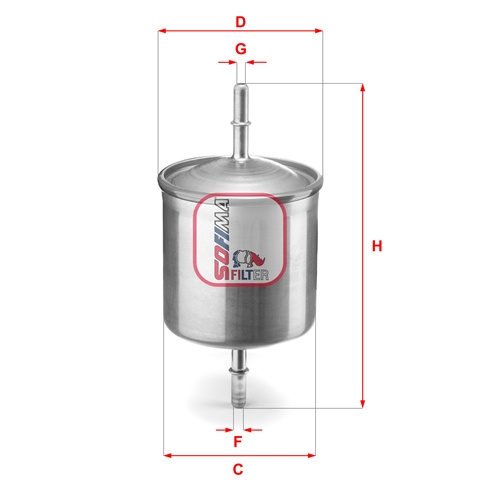 Filtru Combustibil Sofima Volvo S 1846 B