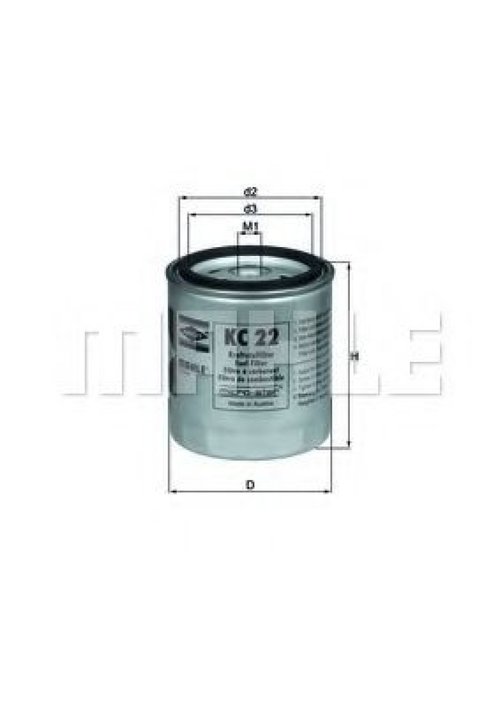 Filtru combustibil SSANGYONG KORANDO Cabrio (KJ) (1996 - 2016) KNECHT KC 22 piesa NOUA