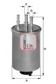 Filtru combustibil SSANGYONG KYRON (2005 - 2016) SOFIMA S 4131 NR piesa NOUA