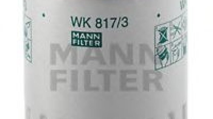 Filtru combustibil SSANGYONG MUSSO (FJ) (1993 - 2016) MANN-FILTER WK 817/3 x piesa NOUA