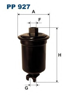 Filtru combustibil TOYOTA AVENSIS Liftback (T22) (1997 - 2003) FILTRON PP927 piesa NOUA