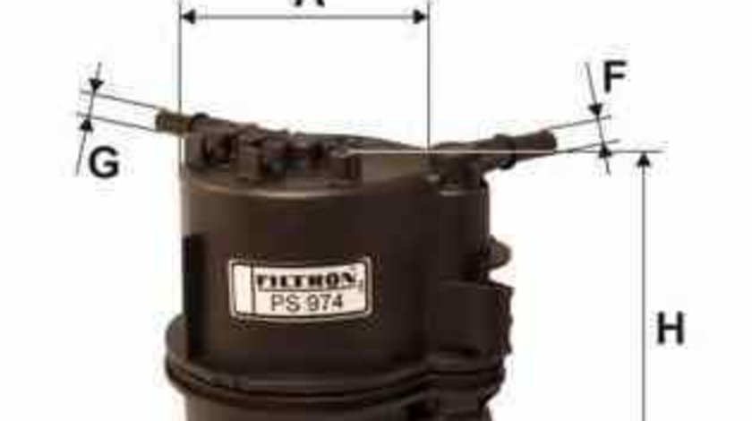 filtru combustibil TOYOTA AYGO WNB1 KGB1 FILTRON PS974
