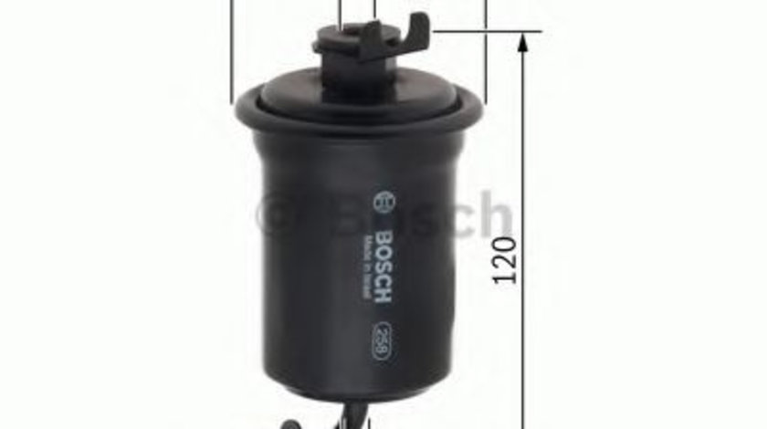 Filtru combustibil TOYOTA LAND CRUISER AMAZON (FZJ1, UZJ1) (1998 - 2007) BOSCH F 026 403 757 piesa NOUA