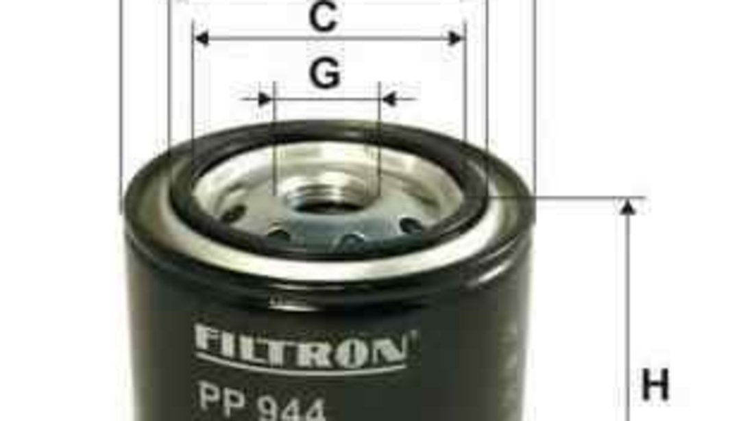 filtru combustibil TOYOTA LAND CRUISER (_J6_) FILTRON PP944
