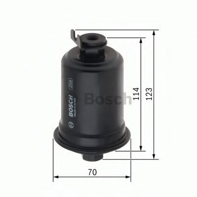 Filtru combustibil TOYOTA RAV 4 I (SXA1) (1994 - 2000) BOSCH 0 986 450 221 piesa NOUA