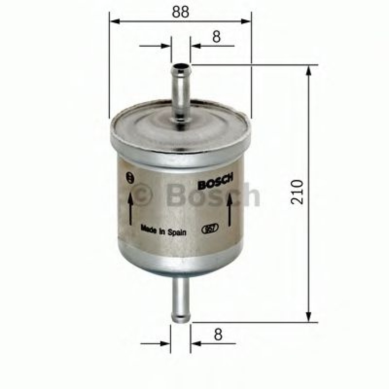 Filtru combustibil VOLVO S40 I (VS) (1995 - 2004) BOSCH 0 450 905 908 piesa NOUA