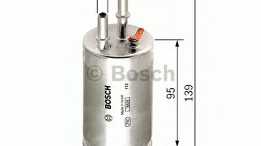 Filtru combustibil VOLVO S60 II (2010 - 2016) BOSCH F 026 403 014 piesa NOUA