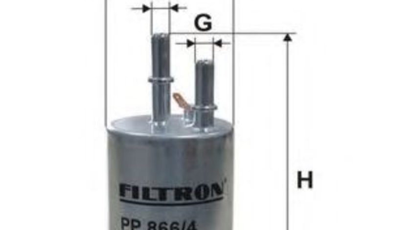 Filtru combustibil VOLVO S80 II (AS) (2006 - 2016) FILTRON PP866/4 piesa NOUA