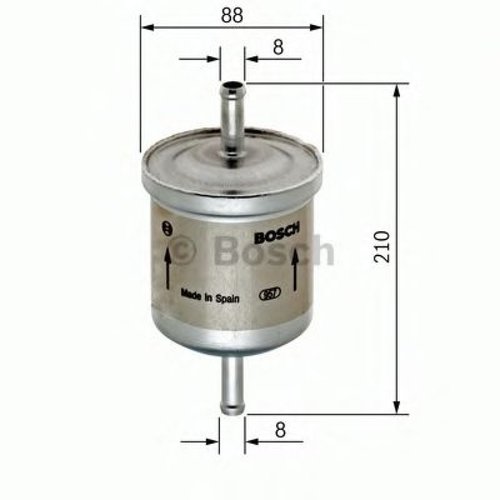 Filtru combustibil VOLVO V40 Combi (VW) (1995 - 2004) BOSCH 0 450 905 908 piesa NOUA