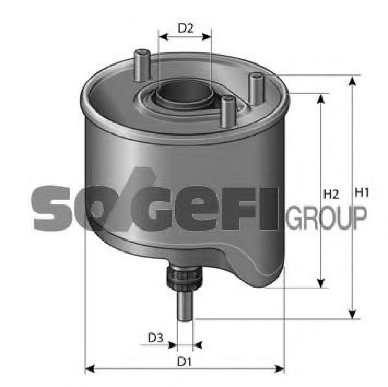 Filtru combustibil VOLVO V40 Hatchback (2012 - 2016) PURFLUX CS764 piesa NOUA
