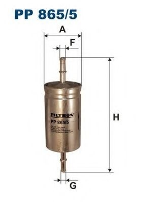 Filtru combustibil VOLVO V50 (MW) (2004 - 2016) FILTRON PP865/5 piesa NOUA