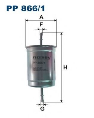 Filtru combustibil VOLVO V70 I (LV) (1996 - 2000) FILTRON PP866/1 piesa NOUA