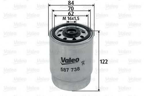 Filtru combustibil VOLVO V70 II (SW) (2000 - 2007) VALEO 587738 piesa NOUA