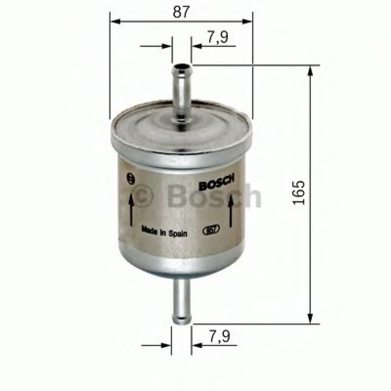 Filtru combustibil VOLVO V70 II (SW) (2000 - 2007) BOSCH 0 450 905 921 piesa NOUA