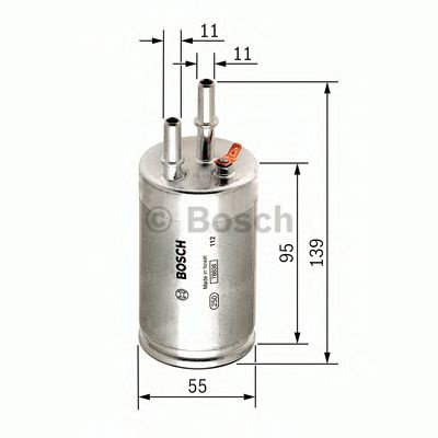 Filtru combustibil VOLVO XC60 (2008 - 2016) BOSCH F 026 403 014 piesa NOUA