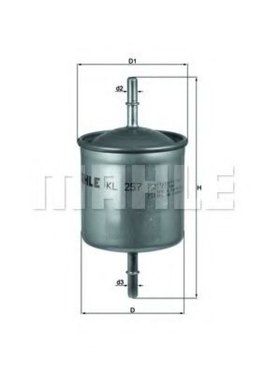 Filtru combustibil VOLVO XC70 II (2007 - 2016) KNECHT KL 257 piesa NOUA