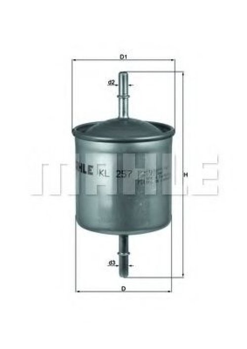 Filtru combustibil VOLVO XC70 II (2007 - 2016) KNECHT KL 257 piesa NOUA