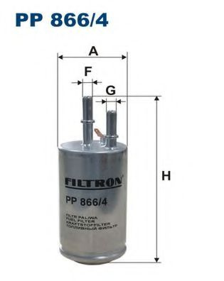 Filtru combustibil VOLVO XC70 II (2007 - 2016) FILTRON PP866/4 piesa NOUA