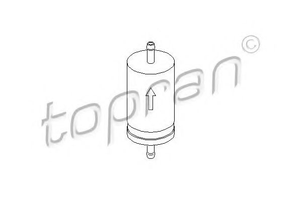 Filtru combustibil VW CADDY II Caroserie (9K9A) (1995 - 2004) TOPRAN 103 993 piesa NOUA