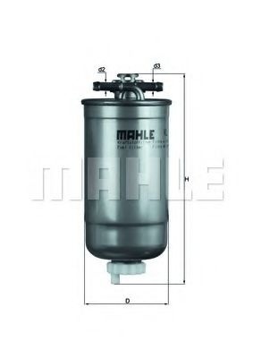 Filtru combustibil VW CADDY II Combi (9K9B) (1995 - 2004) KNECHT KL 147D piesa NOUA