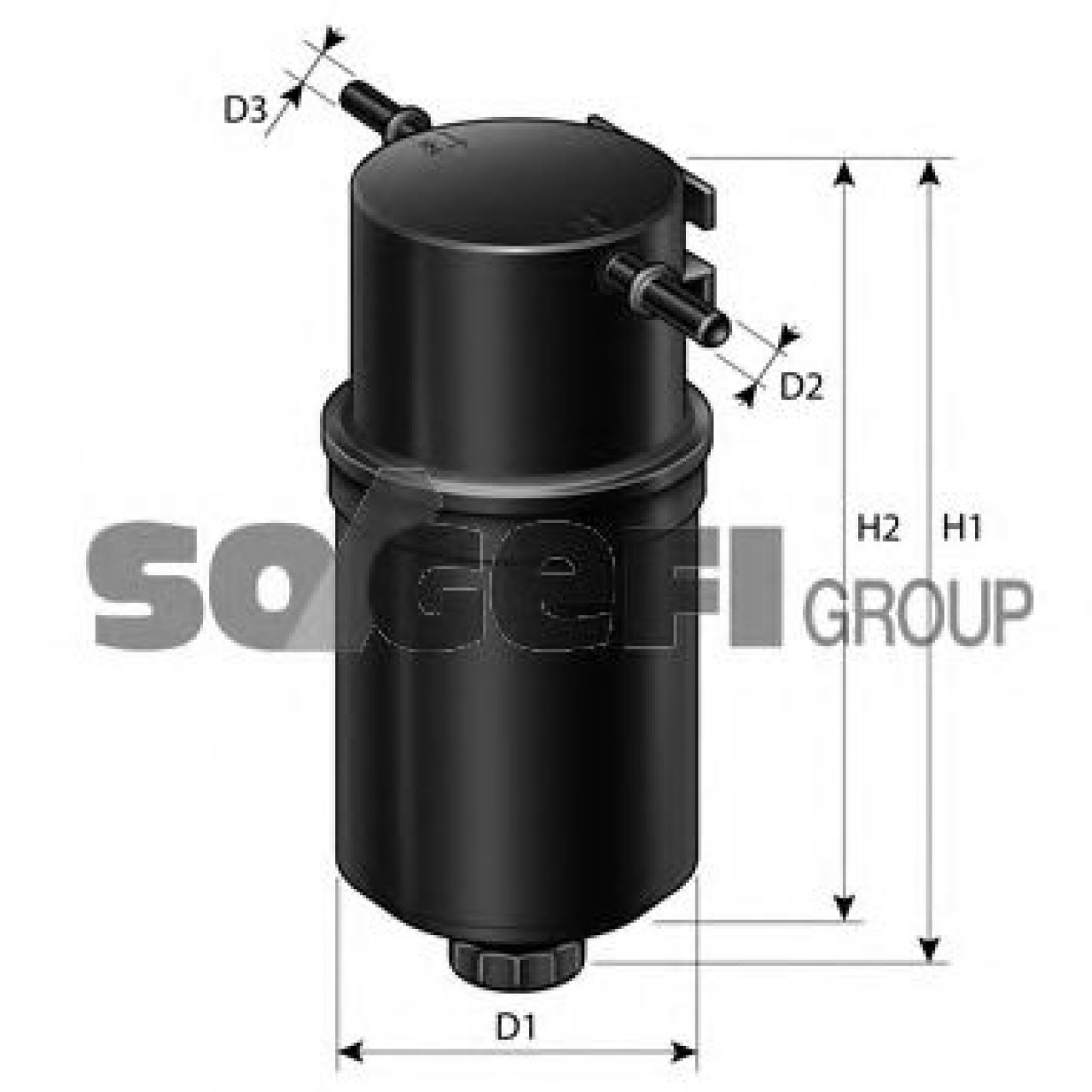 Filtru combustibil VW CRAFTER 30-50 caroserie (2E) (2006 - 2016) PURFLUX FCS806 piesa NOUA