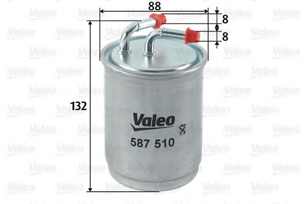 Filtru combustibil VW FOX (5Z1, 5Z3) (2003 - 2016) VALEO 587510 piesa NOUA