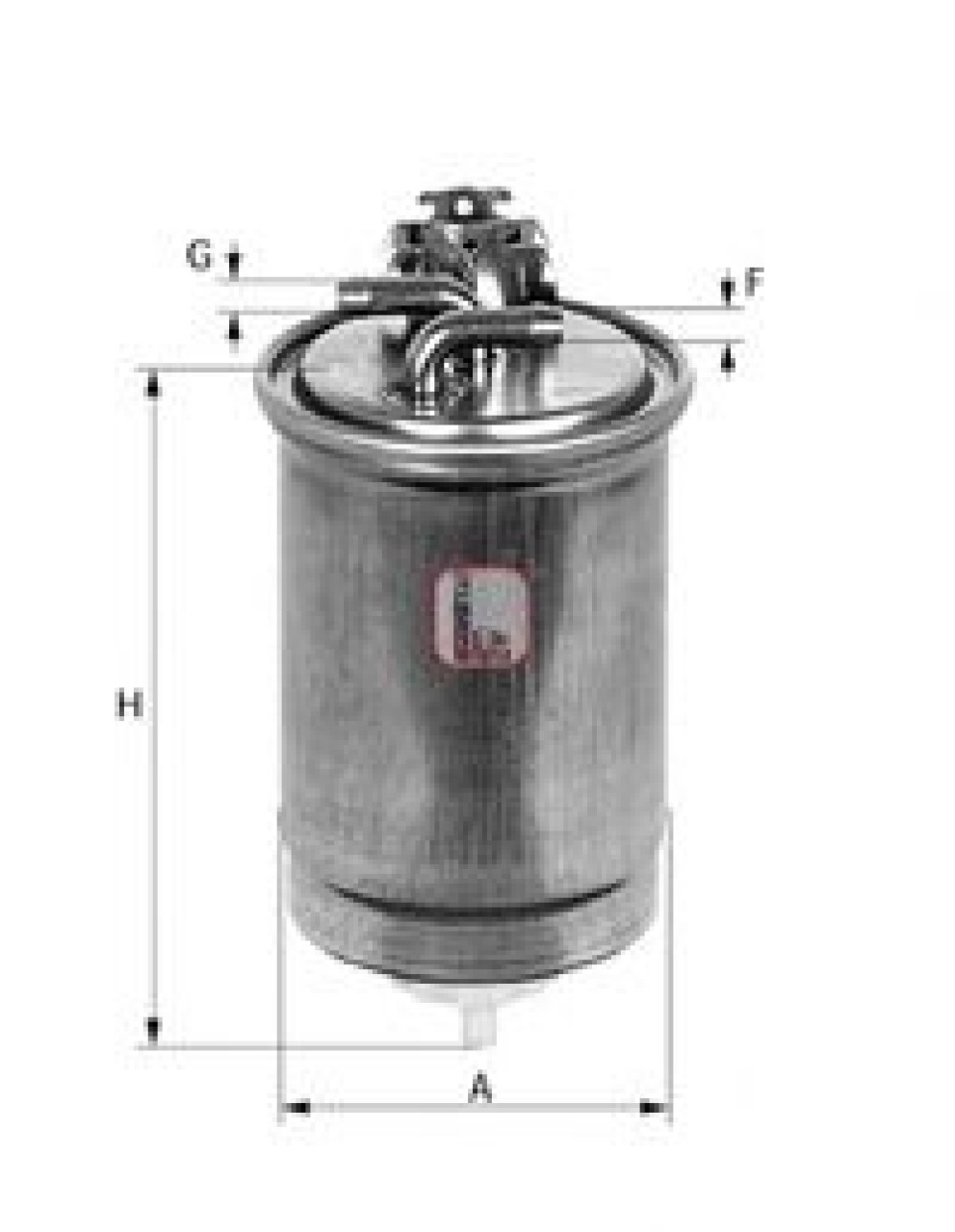 Filtru combustibil VW GOLF III Variant (1H5) (1993 - 1999) SOFIMA S 7600 NR piesa NOUA