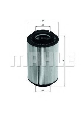 Filtru combustibil VW GOLF V (1K1) (2003 - 2009) KNECHT KX 178D piesa NOUA