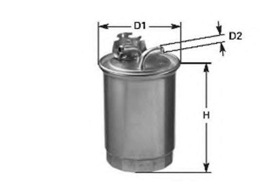 Filtru combustibil VW LT II platou / sasiu (2DC, 2DF, 2DG, 2DL, 2DM) (1996 - 2006) MAGNETI MARELLI 152071760800 piesa NOUA