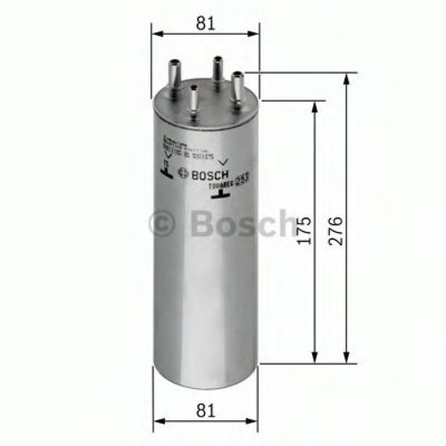 Filtru combustibil VW MULTIVAN VI (SGF, SGM, SGN) (2015 - 2016) BOSCH 0 450 906 467 piesa NOUA