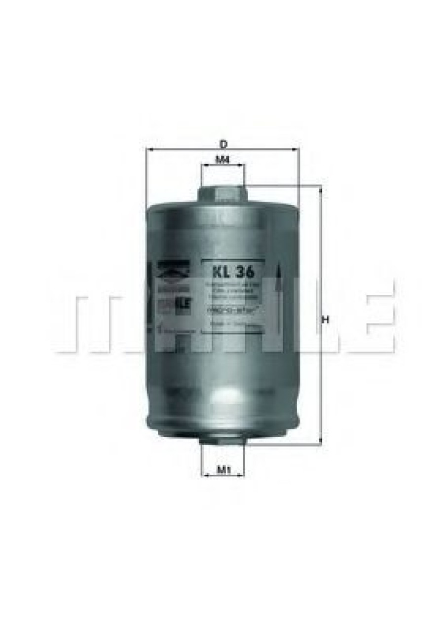Filtru combustibil VW PASSAT (3B2) (1996 - 2001) KNECHT KL 36 piesa NOUA