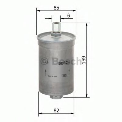 Filtru combustibil VW PASSAT Variant (3A5, 35I) (1988 - 1997) BOSCH 0 450 905 143 piesa NOUA