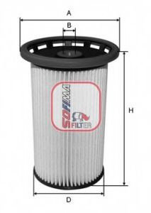 Filtru combustibil VW PASSAT Variant (3G5) (2014 - 2016) SOFIMA S 6038 NE piesa NOUA