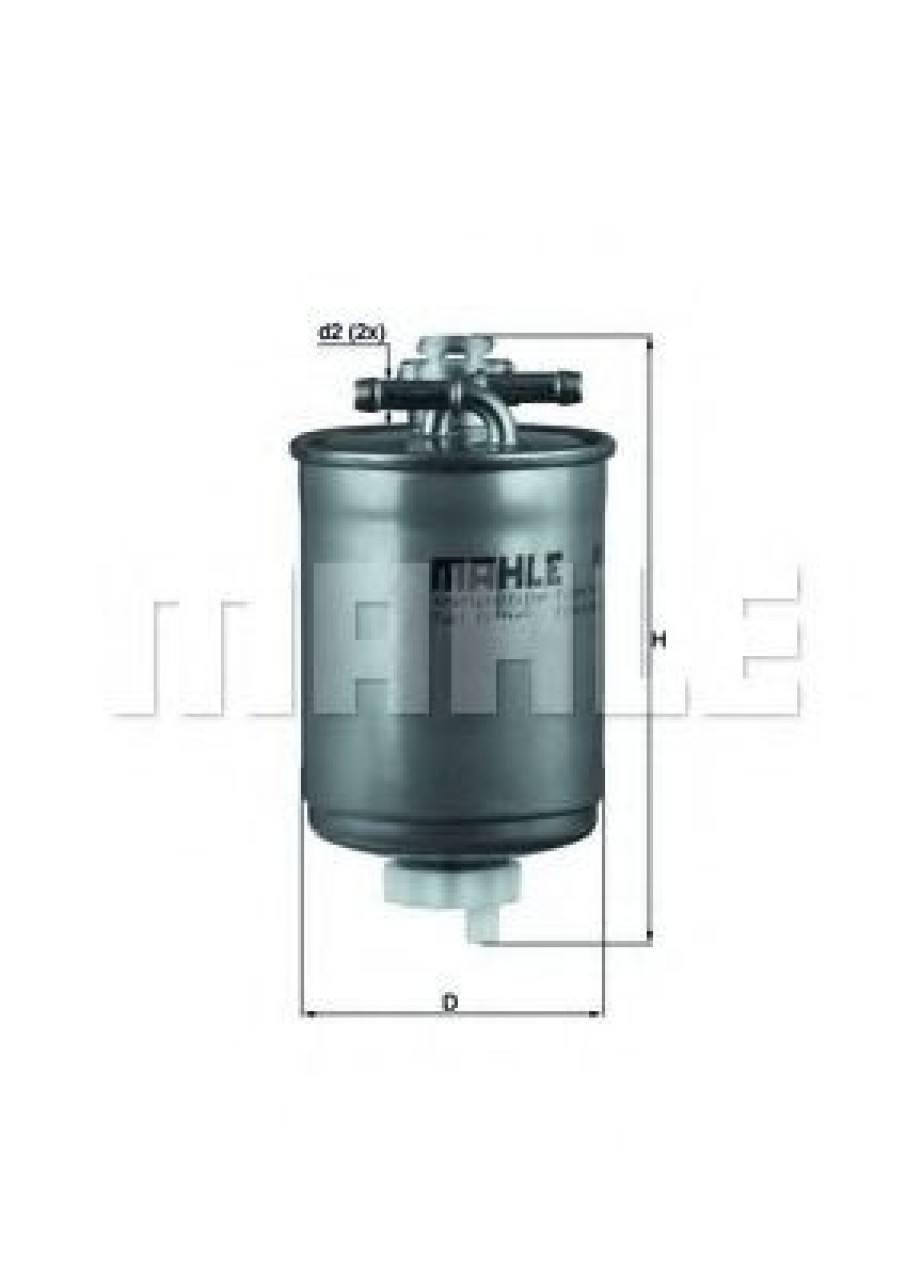 Filtru combustibil VW POLO (6N2) (1999 - 2001) MAHLE ORIGINAL KL 410D piesa NOUA