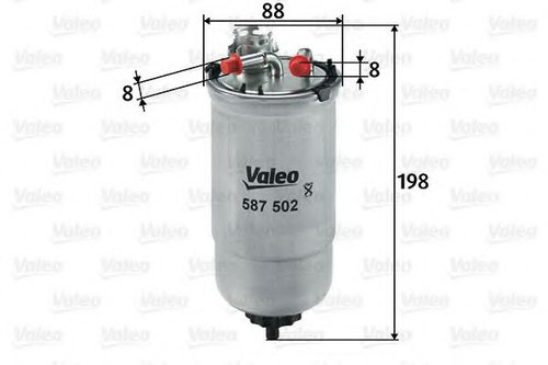 Filtru combustibil VW POLO (9N) (2001 - 2012) VALEO 587502 piesa NOUA