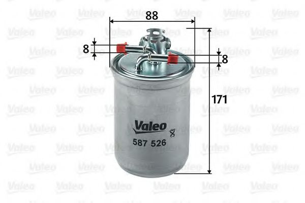 Filtru combustibil VW SHARAN (7M8, 7M9, 7M6) (1995 - 2010) VALEO 587526 piesa NOUA