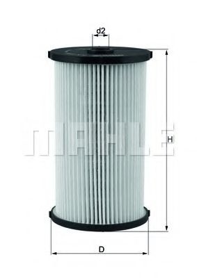 Filtru combustibil VW TIGUAN (5N) (2007 - 2016) MAHLE ORIGINAL KX 220D piesa NOUA