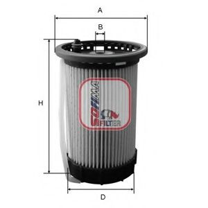 Filtru combustibil VW TIGUAN (5N) (2007 - 2016) SOFIMA S 6032 NE piesa NOUA